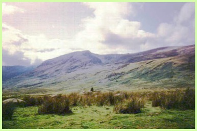 Pen yr Ole Wen from the east .